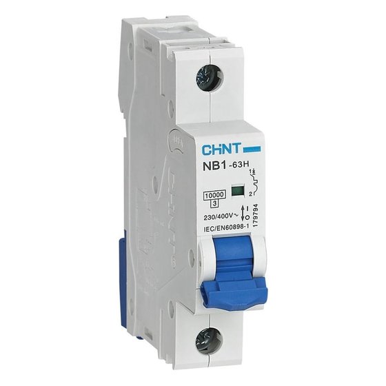 Автоматический выключатель NB1-63H 1P 2A 10кА х-ка C Chint