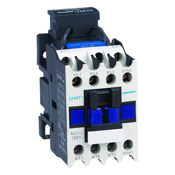 Контактор NC1-1201 12А 400В/АС3 1НЗ 50Гц Chint
