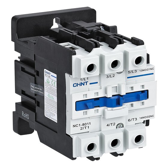 Контактор NC1-8011 80А 110В/АС3 1НО+1НЗ 50Гц Chint