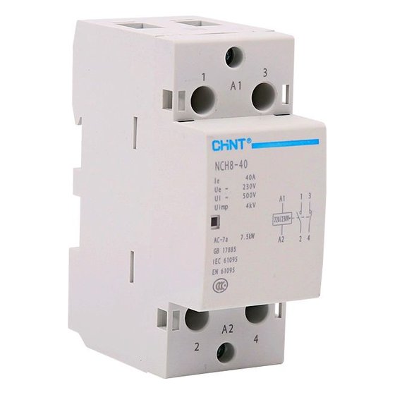 Контактор модульный NCH8-40/11 40A 1НЗ+1НО AC220/230В, 50Гц Chint