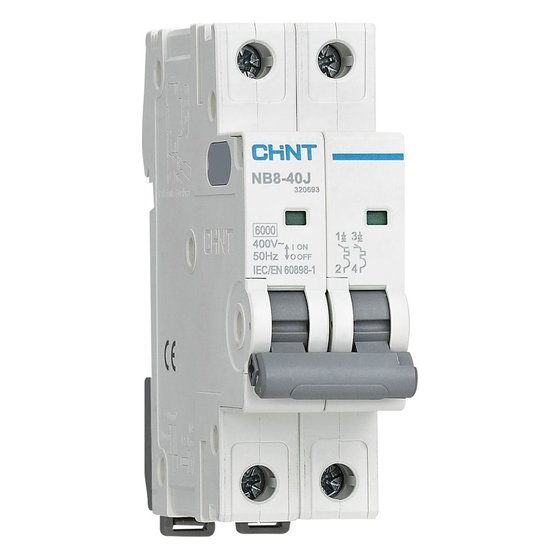 Автоматический выключатель NB8-40J 2P 32А 4,5кА х-ка D Chint