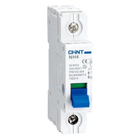 Выключатель нагрузки NH4 1P 32A (DB) Chint