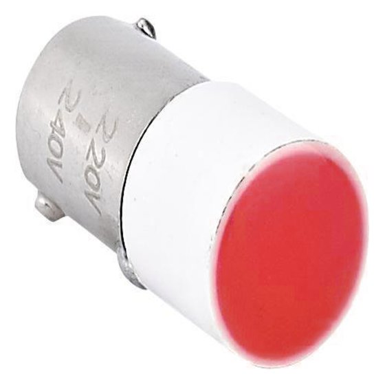 Лампа BA9s для NP2, красная, AC/DC220В (LED) Chint